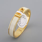 H RING LOCK BRACELET 12MM GREY