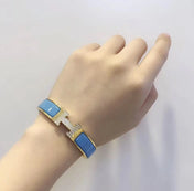 H CLOUD BLUE BRACELET GOLD DIAMOND