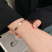 ATLAS BRACELET 6MM DIAMOND PINK GOLD