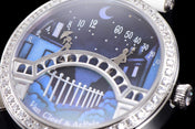 LADY ARPELS LOVER BRIDGE WHITE CROCODILE