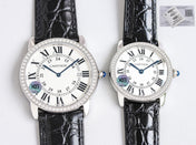 RONDE SOLO STEEL BLACK LEATHER