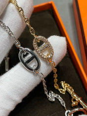 CHAINE ECHAPPEE DIAMOND LINK BRACELET