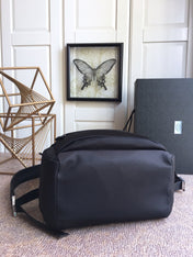 TRIANGLE LOGO BACKPACK 40 IN BLACK RE-NYLON