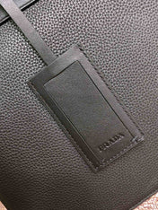 BRIEFCASE 40 IN BLACK GRAINED CALFSKIN