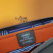 HM Zipper Wallet 20 Brown Epsom