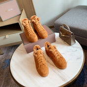 LP WINTER NUAGES SNEAKERS CARAMEL LAMBSKIN