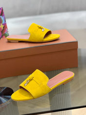 LP SUMMER CHARMS SANDALS YELLOW SUEDE