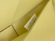 SMALL ARCO TOTE 30 IN LIGHT YELLOW LAMBSKIN