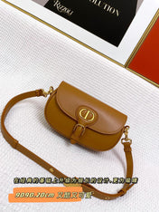 MINI BOBBY EAST-WEST 20 BAG IN CHOCOLATE BROWN CALFSKIN