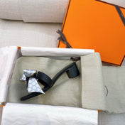 Oasis Sandal Epsom Calfskin Black