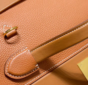 HM 26S 24/24 29MM IN ORANGE EVERCOLOR CALFSKIN GOLD KELLY BUCKLE