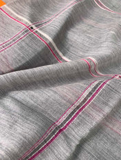 SCARF 200 CM IN SMOKE GRAY CASHMERE 386537