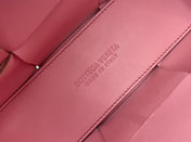 CANDY ARCO TOTE 20 IN BLUSH PINK CALFSKIN