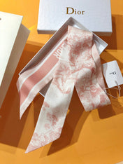 DIOR 26S SCARF 105CM IN SILK 311648