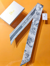 DIOR 26S SCARF 105CM IN SILK 311647