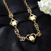 CHANEL 25S CHAIN BELT IN GOLD METALLIC STONE-EMBELLISHED 612713