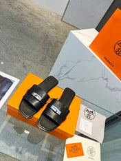 Giulia Sandal Black Calfskin