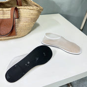 THE ROW 26S SOCK FLATS IN WHITE MESH