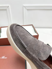 LP RETRO SUMMER WALK LOAFERS ASH SUEDE