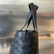 FLIP FLAP 23 BAG IN BLACK LAMBSKIN
