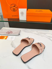 Giulia Sandal Rose Cannelle Calfskin
