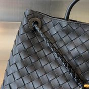 SMALL ANDIAMO 29 IN BLACK LAMBSKIN