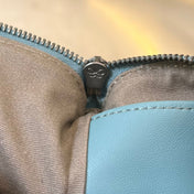 INTRECCIATO 30 IN SKY BLUE LAMBSKIN