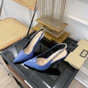 GG SIGNORIA SLINGBACK PUMP CERULEAN LAMBSKIN