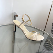 HIGH HEEL 65MM IN BEIGE CREAM CALFSKIN