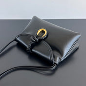 SMALL LIBERTA 27 IN BLACK SMOOTH CALFSKIN GOLD HARDWARE