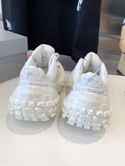 CHUNKY SNEAKERS IN WHITE MIX BLACK POLYURETHANE, POLYESTER AND NYLON