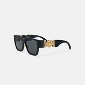 EMBOSSED LOGO MEDUSA BIGGIE SQUARE FRAME SUNGLASSES VE4483D IN ACETATE