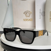 EMBOSSED LOGO MEDUSA BIGGIE SQUARE FRAME SUNGLASSES VE4483D IN ACETATE