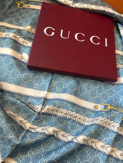 GUCCI 25S SCARF 90 IN SILK 700813
