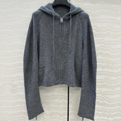 DIOR HOODED CARDIGAN 276287