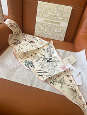 DIOR 26S SCARF 110CM IN SILK 262833