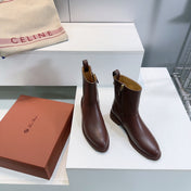 LP 25S KILDA ANKLE BOOT IN BROWN EBONY CALFSKIN