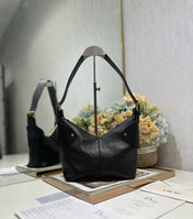 DIOR 26S VOYAGE BAG 22 IN BLACK CALFSKIN