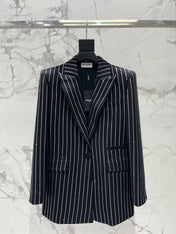 YSL 25S EMBELLISHED SUIT SET STYLE 213