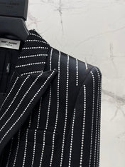 YSL 25S EMBELLISHED SUIT SET STYLE 213