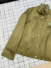 PRADA 25S STAND-COLLAR JACKET 370