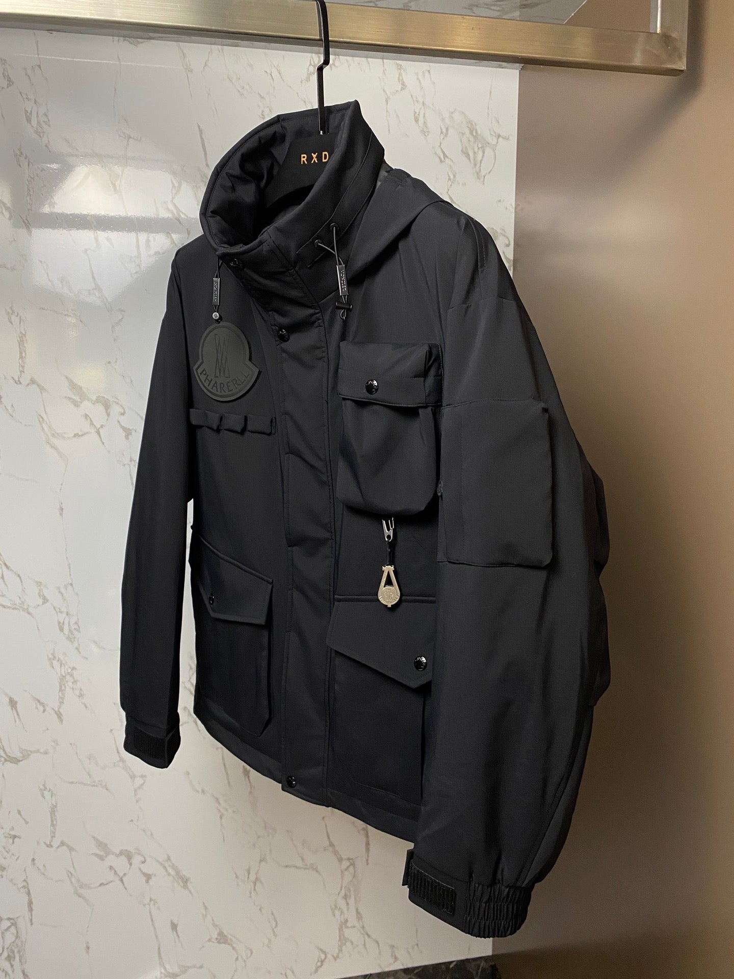 MONCLER 25S HOODED GOOSE DOWN JACKET 454