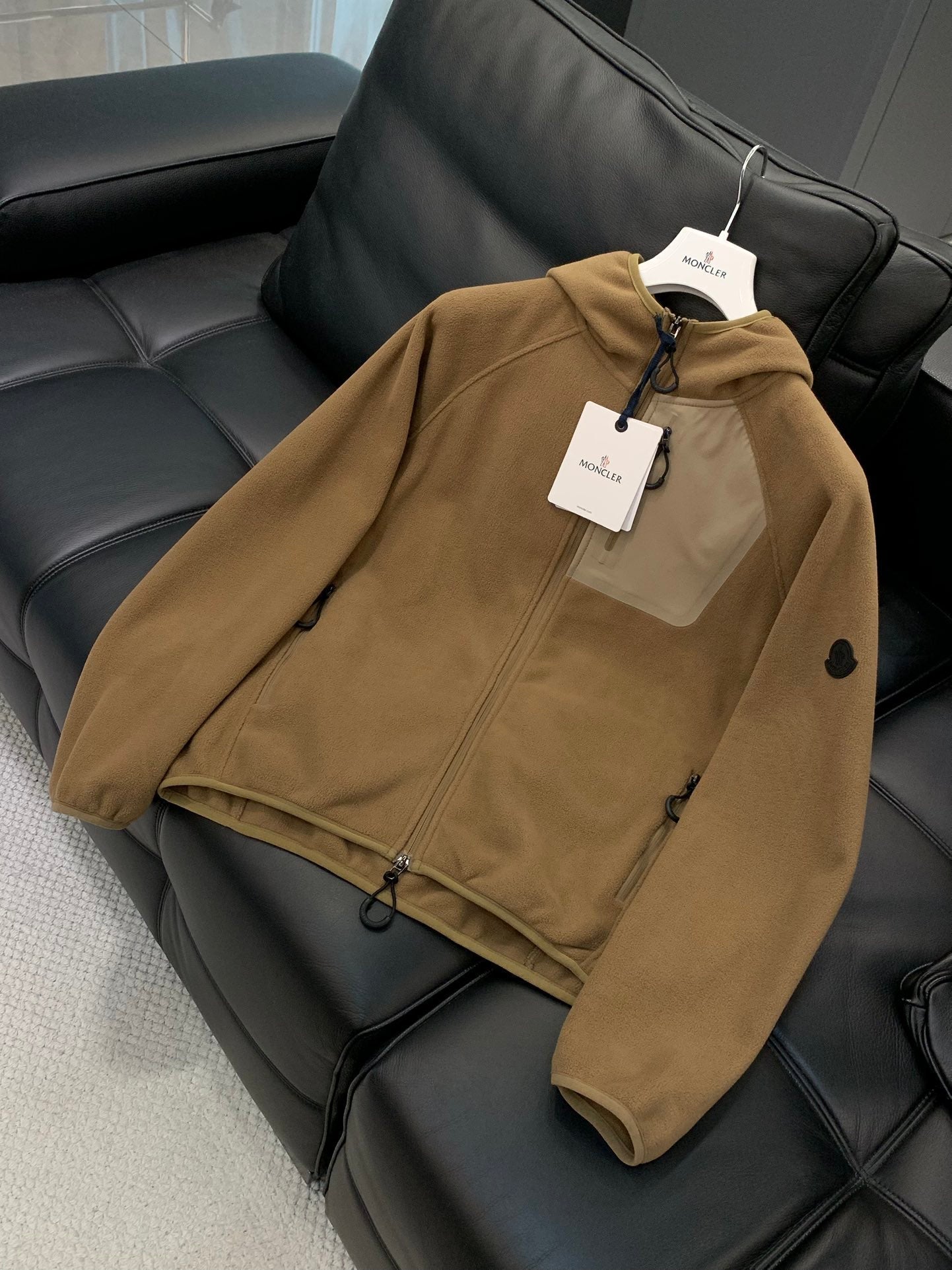 MONCLER 25S HOODED SWEATSHIRT 444