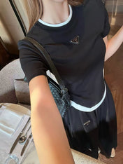 PRADA 26S TOP AND SKIRT SET STYLE 835