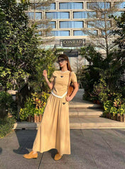 PRADA 26S TOP AND SKIRT SET STYLE 834
