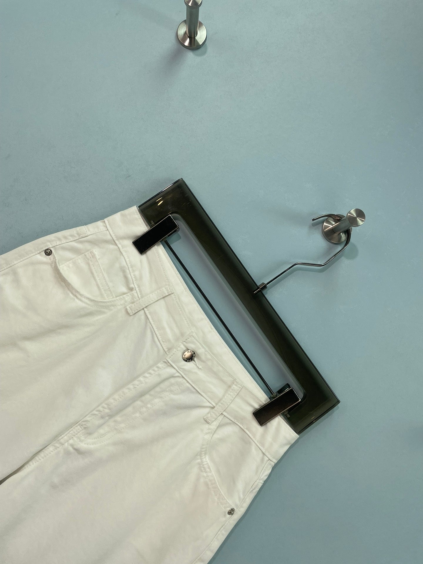 PRADA 26S DENIM SHORTS STYLE 960