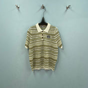 LOEWE 26S SHORT-SLEEVE KNIT POLO SHIRT 573