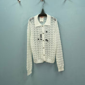 CHANEL 26S OPENWORK KNIT CARDIGAN 1599