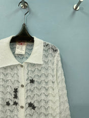 CHANEL 26S OPENWORK KNIT CARDIGAN 1599