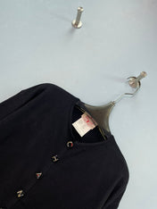 CHANEL 26S CARDIGAN & KNIT TANK SET 1555